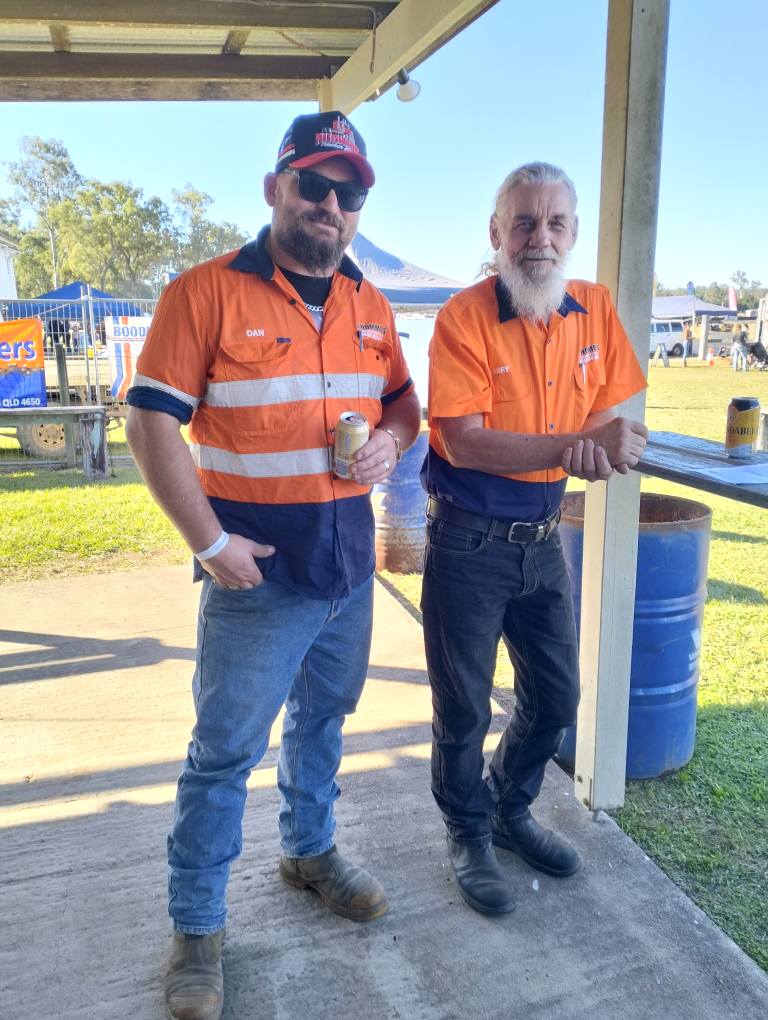 Dan and Larry at Thommo's Towing and Recycling