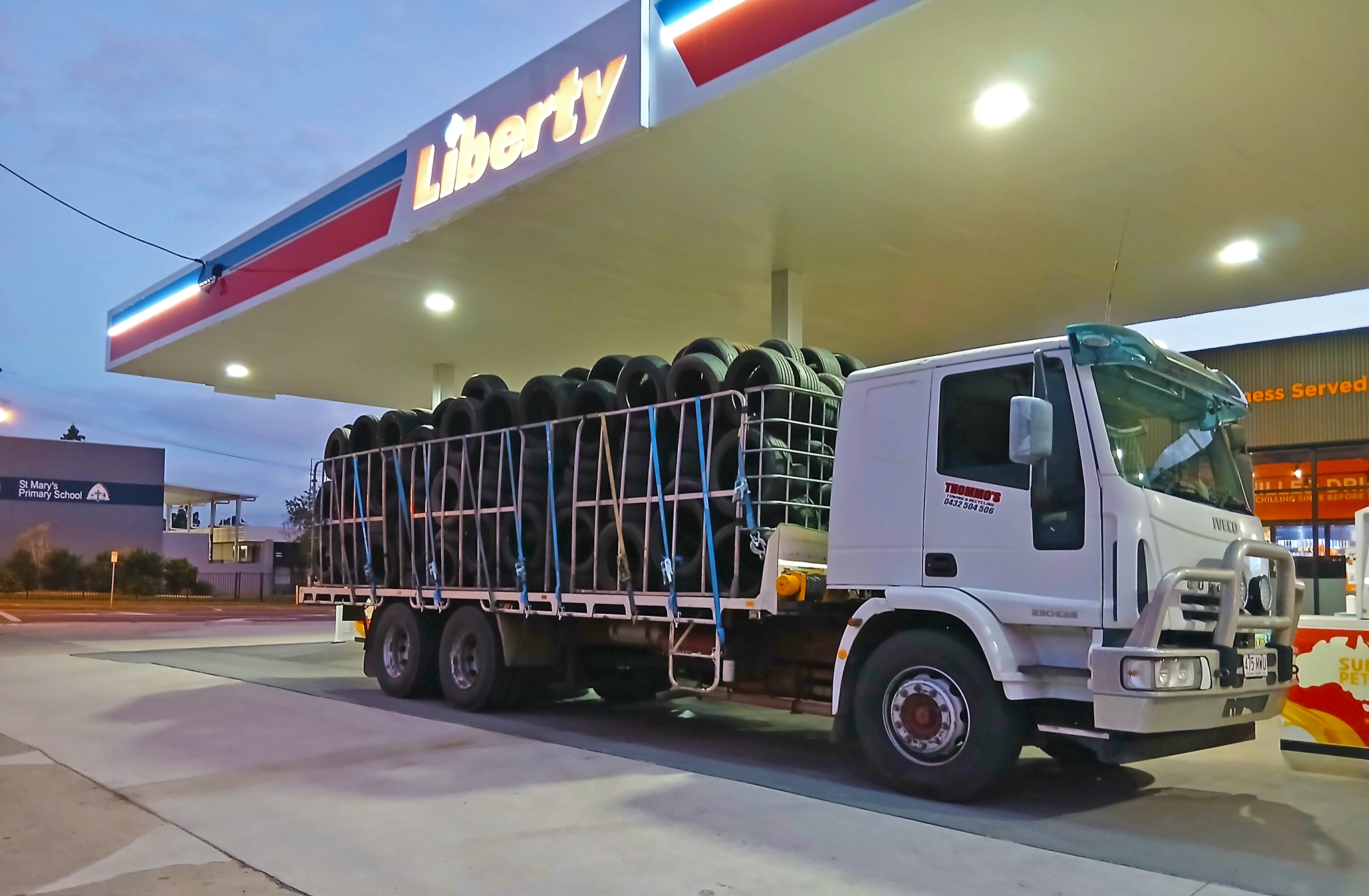 Scrap machinery or vehicle collection photo